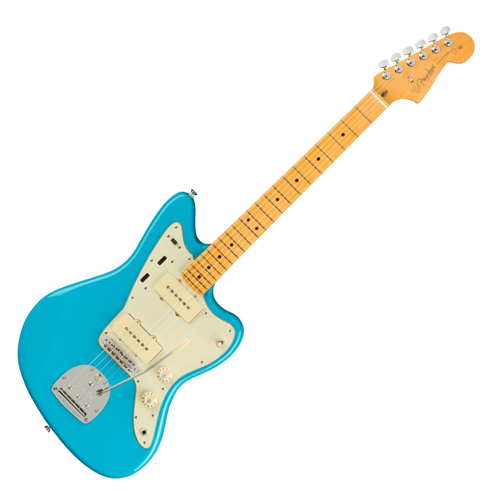 Guitarra Eléctrica Jazzmaster American Professional Ii Mango De Maple Miami Blue Fender 011-3972-719