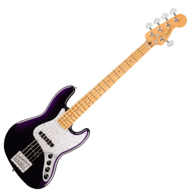 Bajo Eléctrico Activo De 5 Cuerdas  Jazz Bass V Player Ii Modified Violeta Dusk Fender 014-7542-310