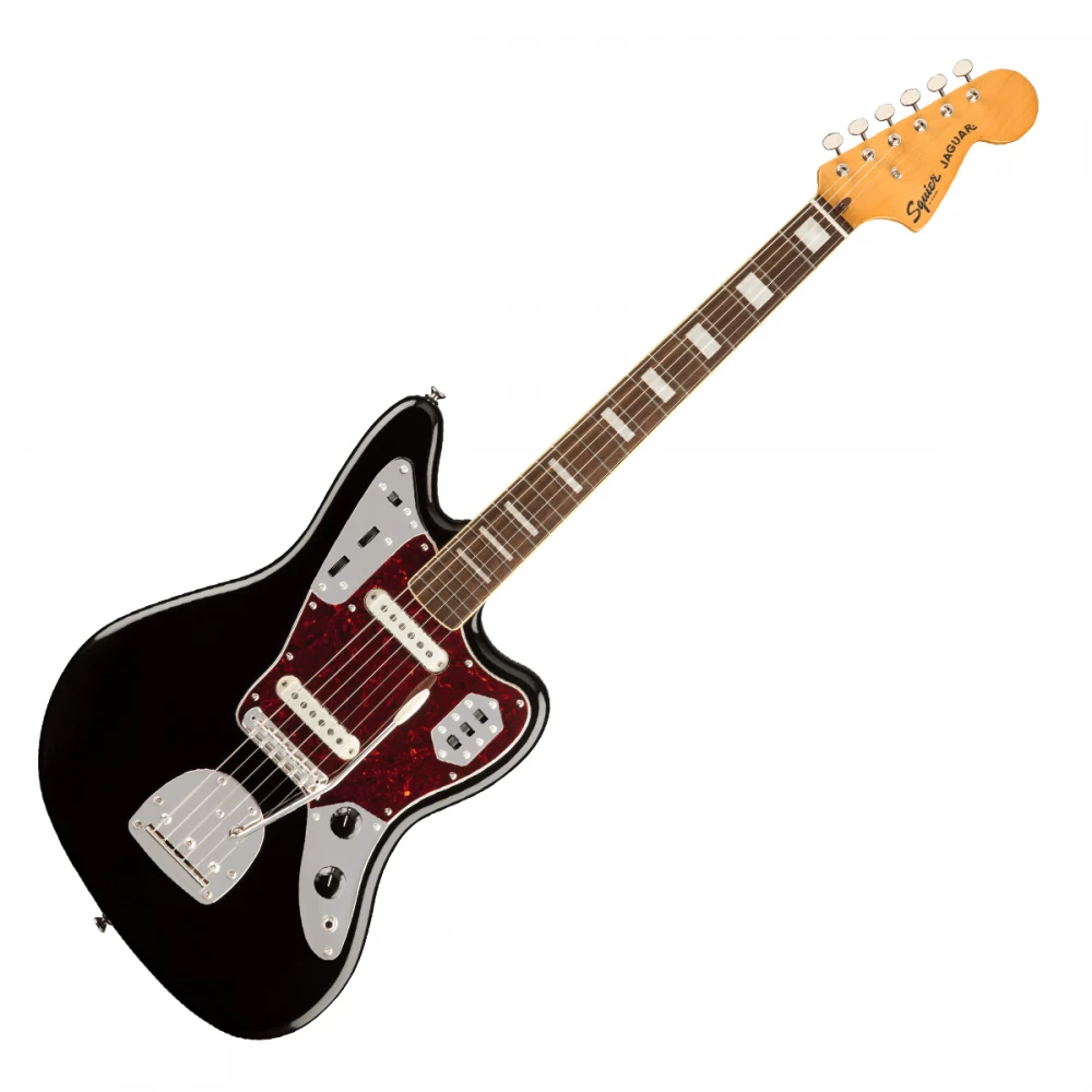 Guitarra Eléctrica Jaguar Classic Vibe '70S Black Fender 037-4090-506