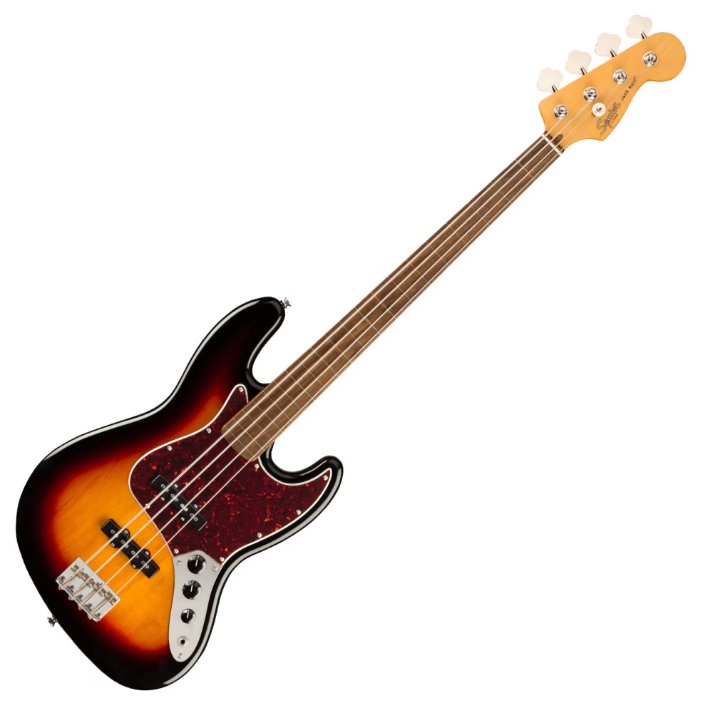 Bajo Eléctrico Fretless Squier De 4 Cuerdas Jazz Bass Classic Vibe '60S Squier 037-4531-500