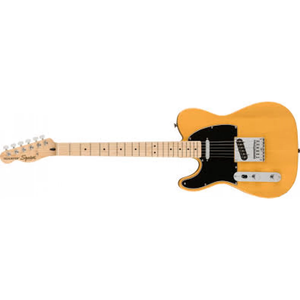 Squier Affinity Series  Telecaster Left-Hand, Maple Fing Black Pick Butterscotch Blonde Squier 037-8213-550
