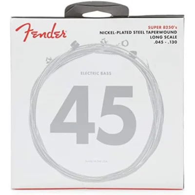 Set De 4 Cuerdas Para Bajo Eléctrico 045 - 105 Fender 073-7250-406