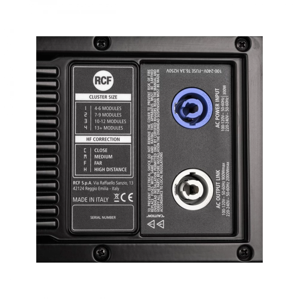 El Módulo Pro-2Nhs, Es Un Módulo De Repuesto Para La Cajas Line Array Rcf Hdl30-A Rcf 13401200