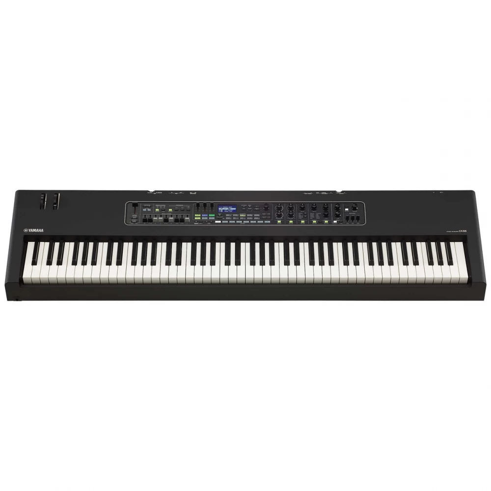 Yamaha Sintetizador De 88 Teclas Con Teclado Ghsa, Tiradores, Controles De Envolvente Y Filtro, Interfaz De Audio Usb/Midi Y Baterã­A Yamaha Ck88