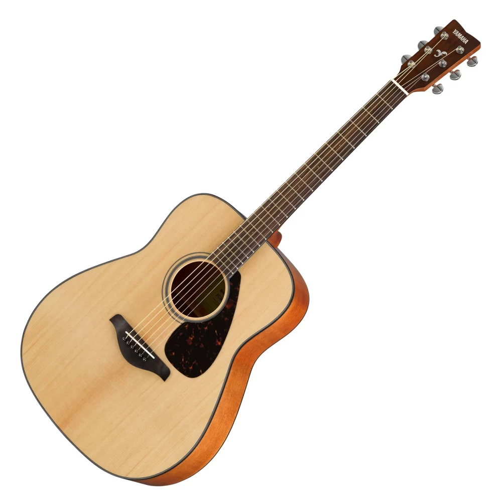 Guitarra Acústica Dreadnought Con Tapa De Abeto Color Natural Yamaha Fg800Nt