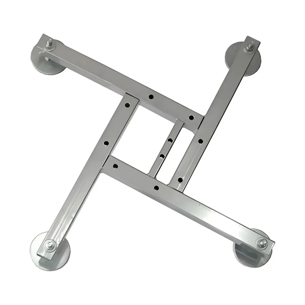 Xpro Base De Piso Regulable Para Estructura. Cuadrada Y Triangular De La Serie K900. Permite Correcciã³N De Desnivel Y Permite Prolongacion. De Sus Patas, Medidas 70Cm. Pintura Epoxi Al Horno. Incluye Tornillos, Industria Argentina. Lion Support K961