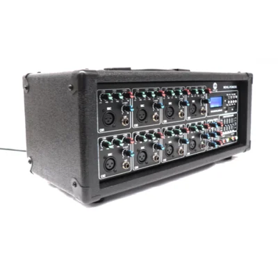 Consola Potenciada De 8 Canales Con Bluetooth, Fm Y Mp3 Vmr Movil-Power8