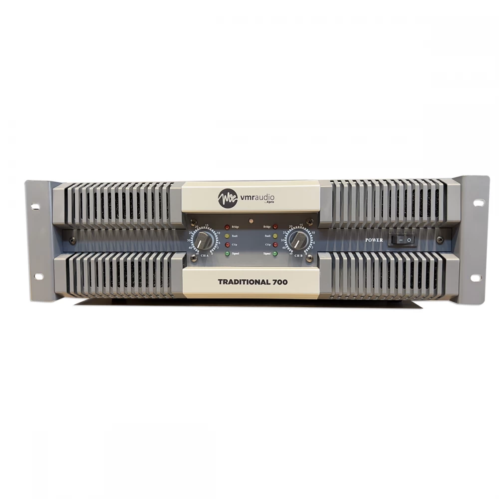 Amplificador 700W A 8 Ohms,  1150W A 4 Ohms Y  1250W A 2 Ohms Vmr Traditional-700