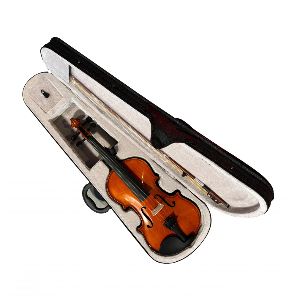 Violin De Estudio 4/4 Con Estuche Arco Y Resina Wotan Vidar-E-44
