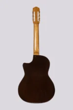 Guitarra Electrocriolla Romantica De Estudio Con Corte N-Std Con Funda Natural Eq-4T - Imagen 2
