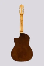 Guitarra Electrocriolla Media Caja Romantica Con Corte J-1 Ebro Con Funda Negra Eq-4T - Imagen 2