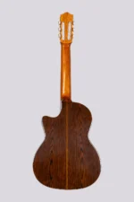 Guitarra Electrocriolla Romantica Profesional N-Luxe Con Funda Natural Fishman Isys - Imagen 2