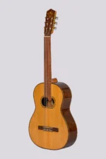 Guitarra De Concierto Profesional Z-2 Con Funda Zurdos Natural Romantica