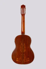 Guitarra Electrocriolla Luthier Profesional Mantini Premium Con Funda Negra Fishman Isys Romantica - Imagen 2