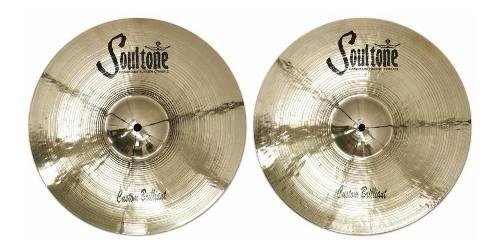Platillo Soultone - Custom Brilliant Wave Hi Hat 14"- Cbr-Whht14