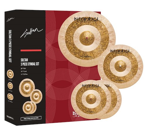Platillos Istanbul Agop Iss Sultan Series Sh14/Sc16/Sr20 + Funda