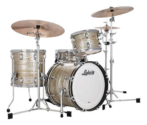 Ludwig L84823Ax86 Bateria Classic Maple Jazzete 12/14/18 Olive