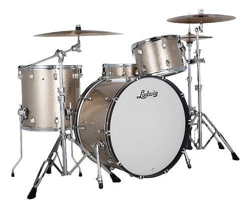 Ludwig Ln34233Txs1 Neusonic Maple 13/16/22 Titanium Usa