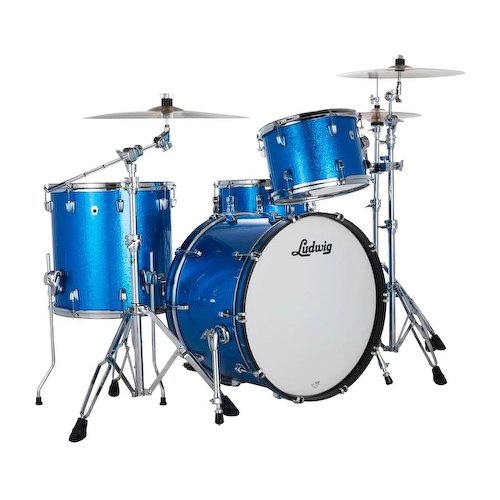 Ludwig Ln34233Txs2-Bateria Neusonic Maple 13/16/22 Blue