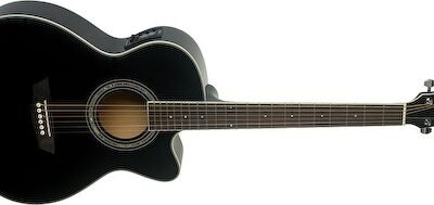 Washburn Ea12B - Guitarra Electroacústica Mini Jumbo