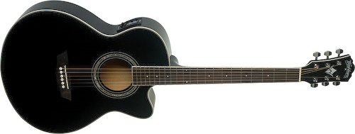 Washburn Ea12B - Guitarra Electroacústica Mini Jumbo