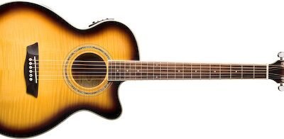 Washburn Ea15Atb - Guitarra Electroacústica Mini Jumbo