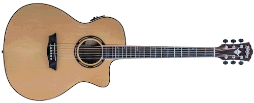Washburn Ag70Cek -  Guitarra Electroacústica Estuche Rigido