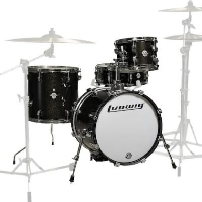 Ludwig Lc2791Dir-Bateria Breakbeat 10+13+16+Red.14 Black