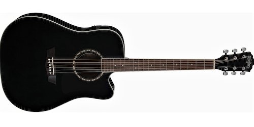 Washburn Ad5Ceb - Guitarra Electroacústica Dreadnought