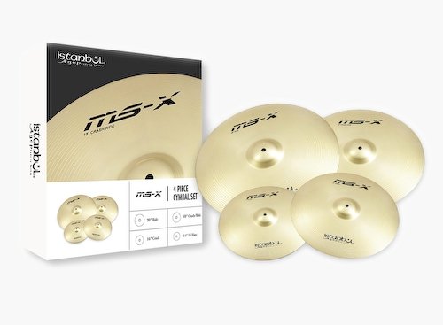 Platillos Istanbul Agop Msxs4 - Set Msx Hh14+C16+18+R20