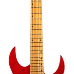 Guitarra Electrica Spira S457 Trd Trans Red Gloss 7 Cuerdas