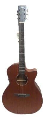 Guitarra Electroacustica Tyma Tg10m Caoba Con Fishman - Imagen 2