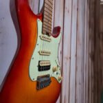 Guitarra Eléctrica Soloking Ms1 Classic Hss Plasma Red Burst - Imagen 2