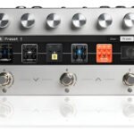 Darkglass Anagram: Pedalera Multiefecto Digital Para Bajo Con Nam Plateado