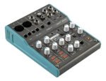Flamma Fm10 Mezclador De Audio Profesional Soundboard De 6 C