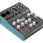 Flamma Fm10 Mezclador De Audio Profesional Soundboard De 6 C