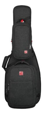 Funda Music Area Rbo Eg Blk Guitarra Electrica + 2 Mochilas - Imagen 2