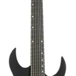 Guitarra Electrica Spira S407 Mbk Black Satin 7 Cuerdas