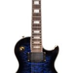 Guitarra Eléctrica Soloking Les Paul Sls60 Qm Deluxe Aqua