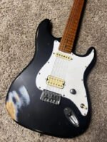 Guitarra Electrica Jet Guitars Js800 Relic Bk Diestro - Imagen 3