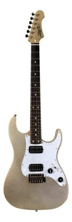 Guitarra Eléctrica Jet Guitars Js500 Plateado Sparkle - Imagen 2