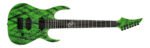 Guitarra Electrica Solar A2.7gn Canibalismo+ Green Neon Open - Imagen 3