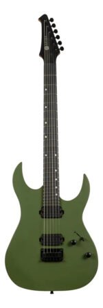 Guitarra Electrica Spira S400 Mgr Dark Green Satin