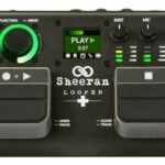 Looper Sheeran 742134 Digital Para Guitarra Eléctrica Negro
