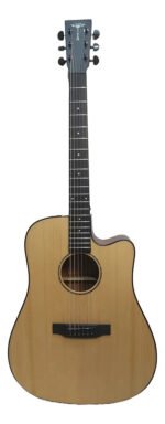 Guitarra Electroacustica Tyma D3c Ns Con Fishman - Imagen 2