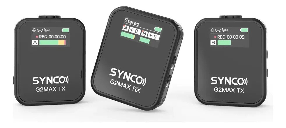 D_808376-MLA115248890973_072026-F.jpg Synco G2a2 Max Micrófonos Inalámbricos Para Vídeo Celulares - Imagen 1