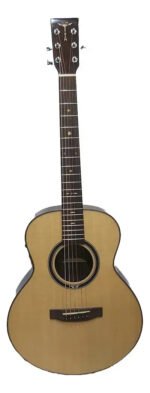 Guitarra Electroacustica Tyma M20s Mini Jumbo Con Fishman - Imagen 2