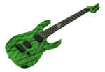 Guitarra Electrica Solar A2.7gn Canibalismo+ Green Neon Open - Imagen 2