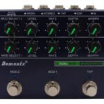 Pedal Demonfx Dual Mod Workstation Delay Reverb Tremolo Phas