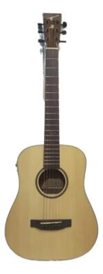 Guitarra Electroacustica Tyma Hb400 Baby Con Fishman - Imagen 2